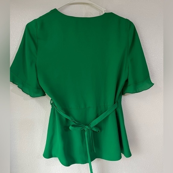 Zara Trafaluc collection size S rap green top - Picture 2 of 3
